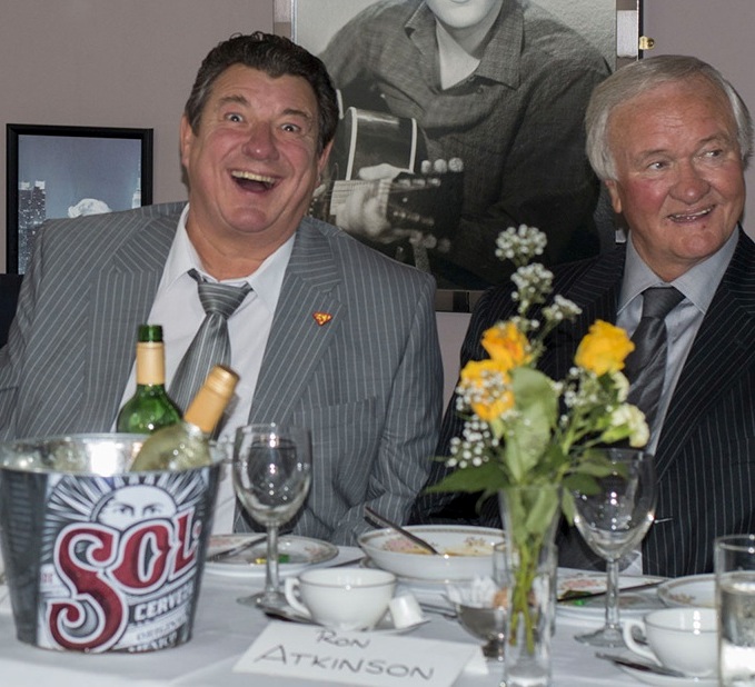 Ron Atkinson and Austin Knight